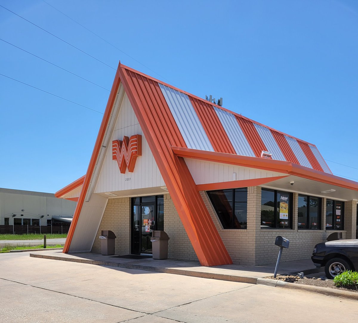 This silly little Canadian went to her very first ever Whataburger today.