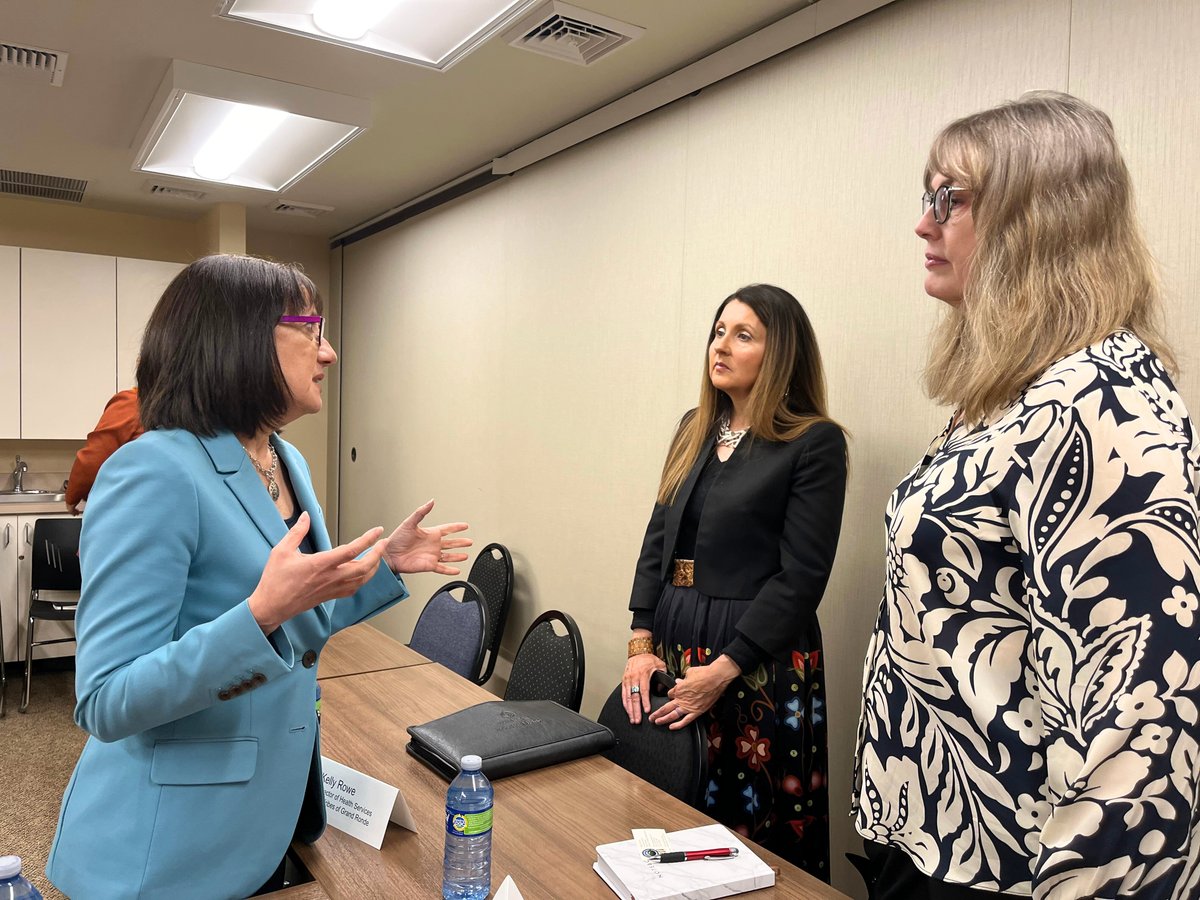 I am energized by the discussions we had, and I look forward to continuing the work together with @samhsagov, local leaders, and members of our community to ensure more Americans can get the care and treatment they deserve. (5/5)