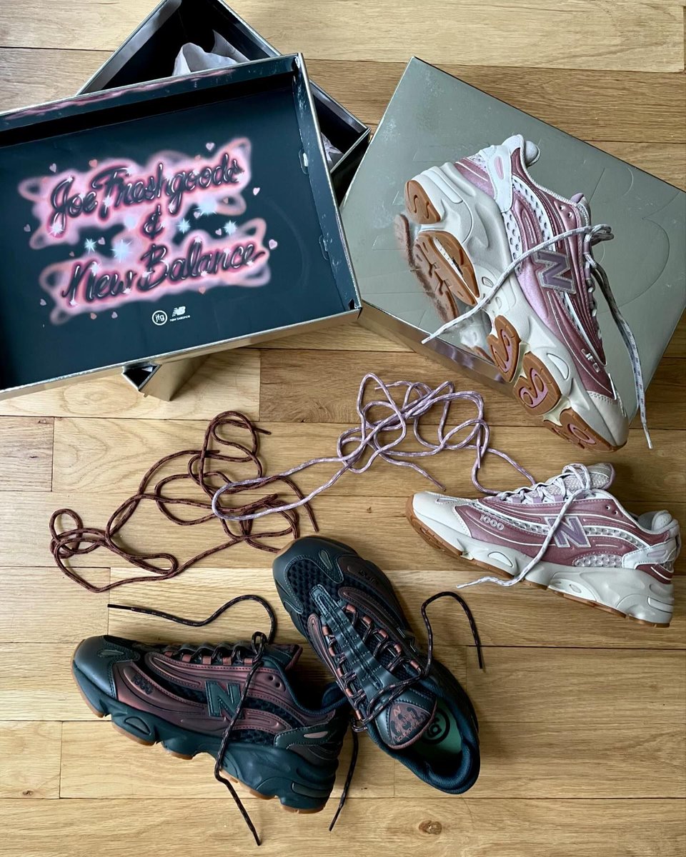 KicksFinder's tweet photo. .@JoeFreshgoods x New Balance 1000 “When Things Were Pure” releasing next week 💫✨

📸 IG: greatgrondino https://t.co/Ep48bJNfnO