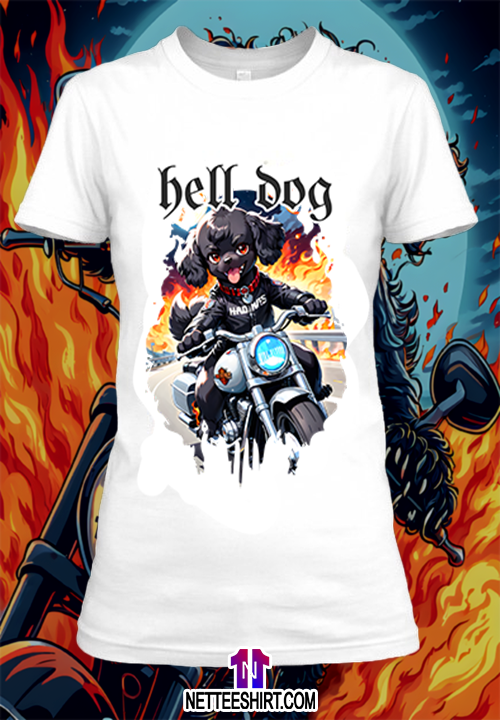 netteeshirt's tweet image. 🐾🏍️ Prêt pour une dose d'adrénaline caninophile ? Nos t-shirts Hell Dog sont là pour transformer votre style en une épopée sur deux roues ! 🎨 Commandez maintenant et recevez une boîte surprise remplie de goodies en plus ! 📦🎁 #HellDog #TshirtsPersonnalisés #ChienEnMoto
