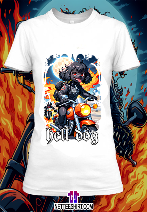 netteeshirt's tweet image. 🐾🏍️ Prêt pour une dose d'adrénaline caninophile ? Nos t-shirts Hell Dog sont là pour transformer votre style en une épopée sur deux roues ! 🎨 Commandez maintenant et recevez une boîte surprise remplie de goodies en plus ! 📦🎁 #HellDog #TshirtsPersonnalisés #ChienEnMoto