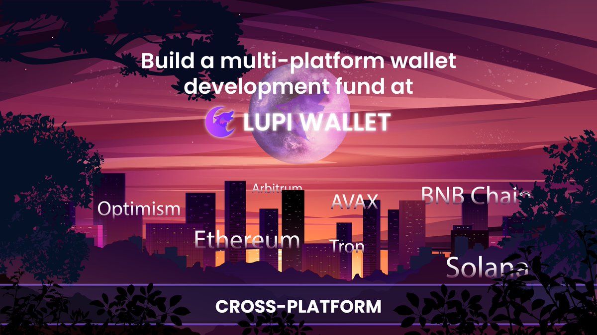 🌀 Lupi Wallet will build a cross-platform wallet development fund with support from key networks. We emphasize the importance of property and are always ready to promote it. By storing assets at Lupi Wallet, your assets will have enhanced security with each private key set for…