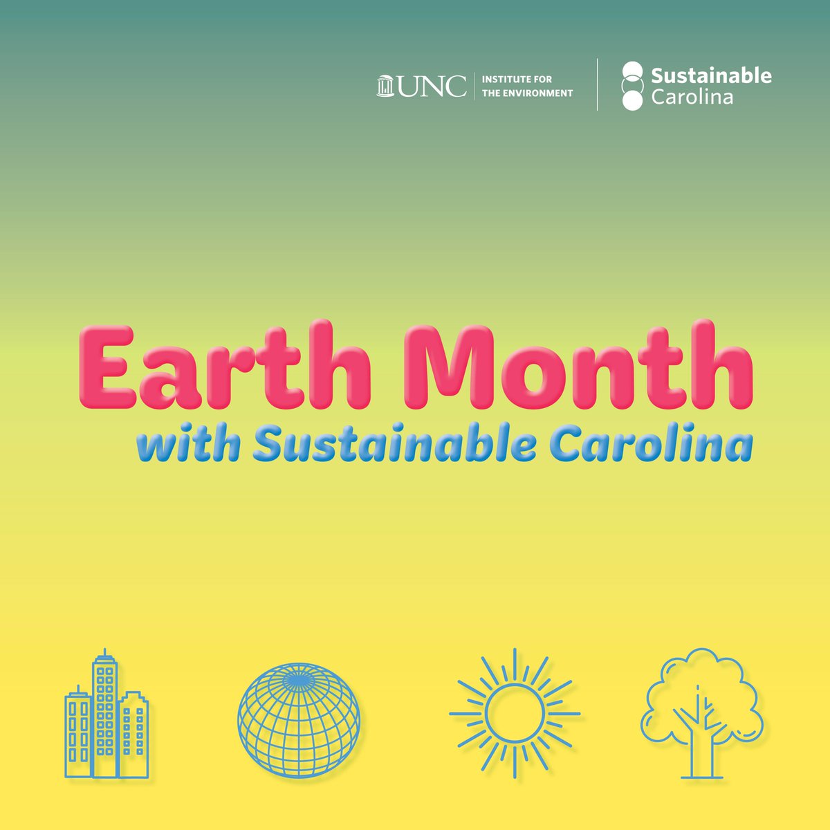 We might be biased, but April is our favorite! We're very excited to spend the month celebrating our planet with our campus partners. Learn more about the events University departments and student organizations are hosting: sustainable.unc.edu/events/earth-d…