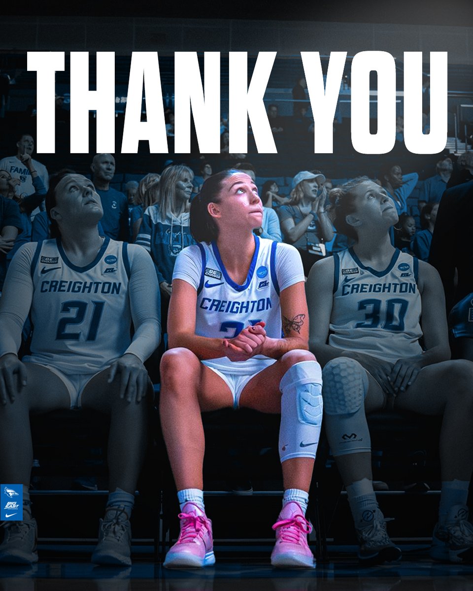 Thank you for all you have done for this university, program, and athletics department 💙🤍💙
