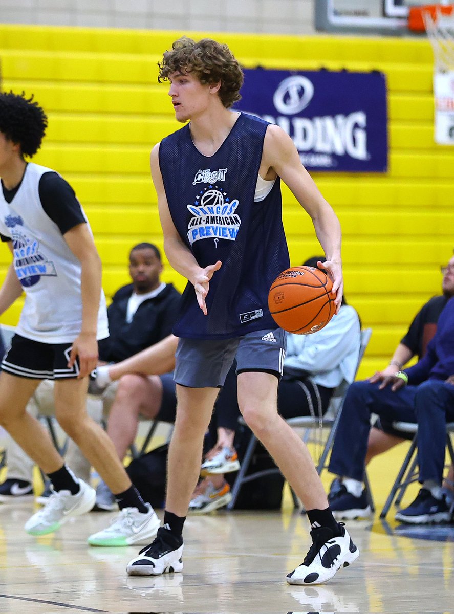 2024 Pangos All-American Preview Images: 6-9 2026 Max VanLanningham (Woodcreek/Roseville CA) was a tour de force on the rims all camp long & a potential HM sleeper in Cali's already loaded 2026 class @FrankieBur @TheCircuit @NBNMagazine @FCPPangos