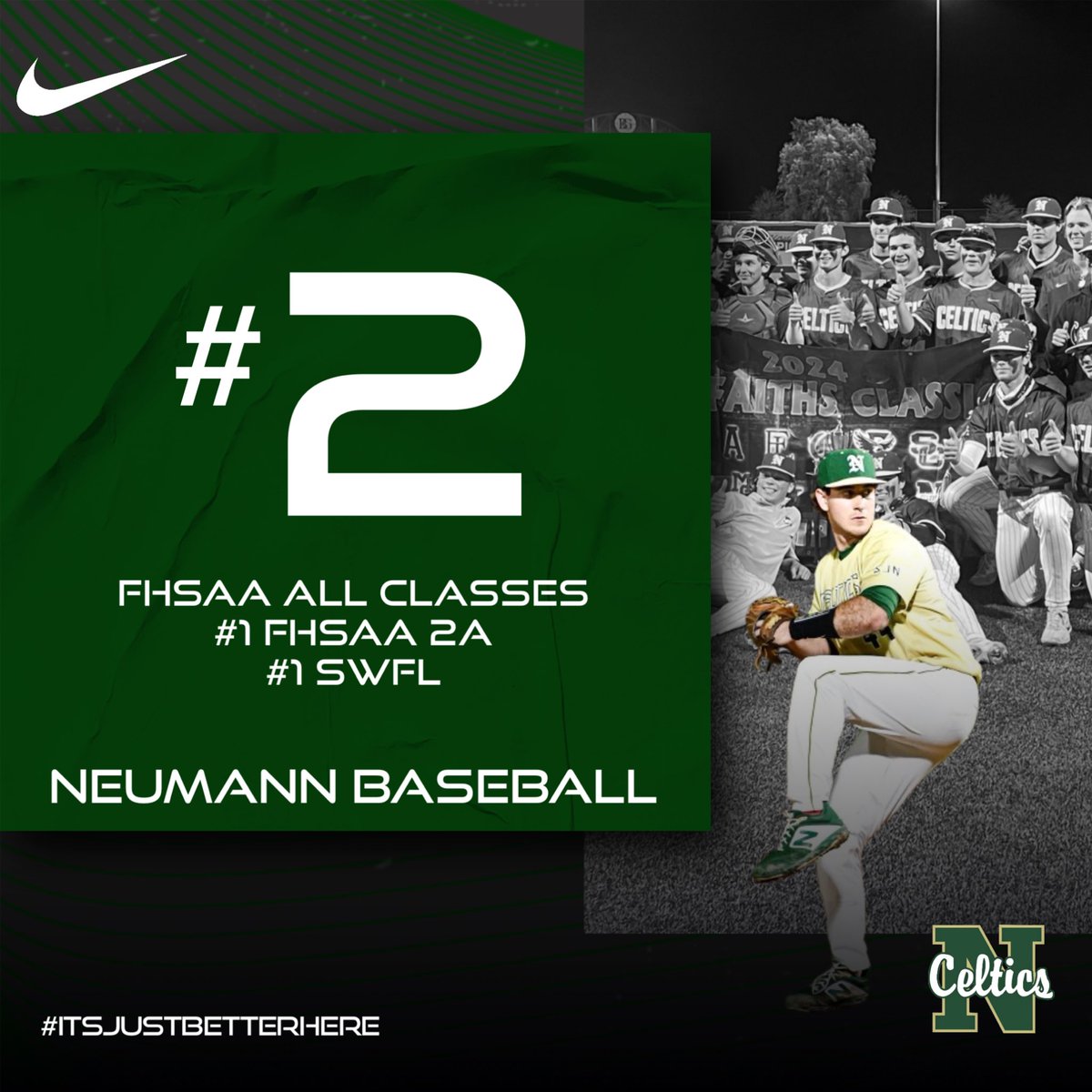 Currently ranked #2 in the state overall and #1 in both the 2A classification and the SWFL area!