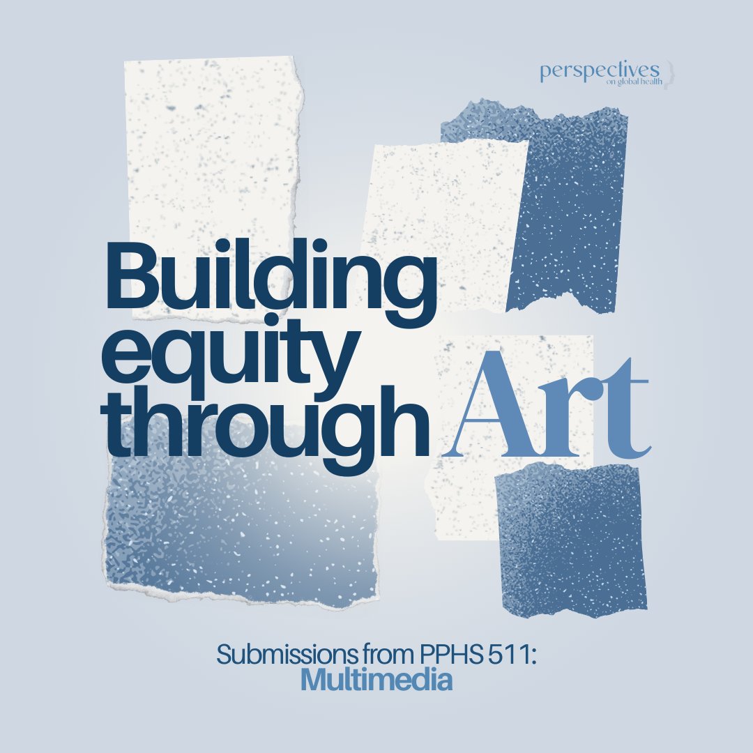 How to build equity in global health? 🎨 Where art, science &amp; health meet - This week, we're sharing creative pieces from students in the Fundamentals of Global Health course. Check our blog to see the creative work they’ve produced! perspectivesmcgill.com/allposts