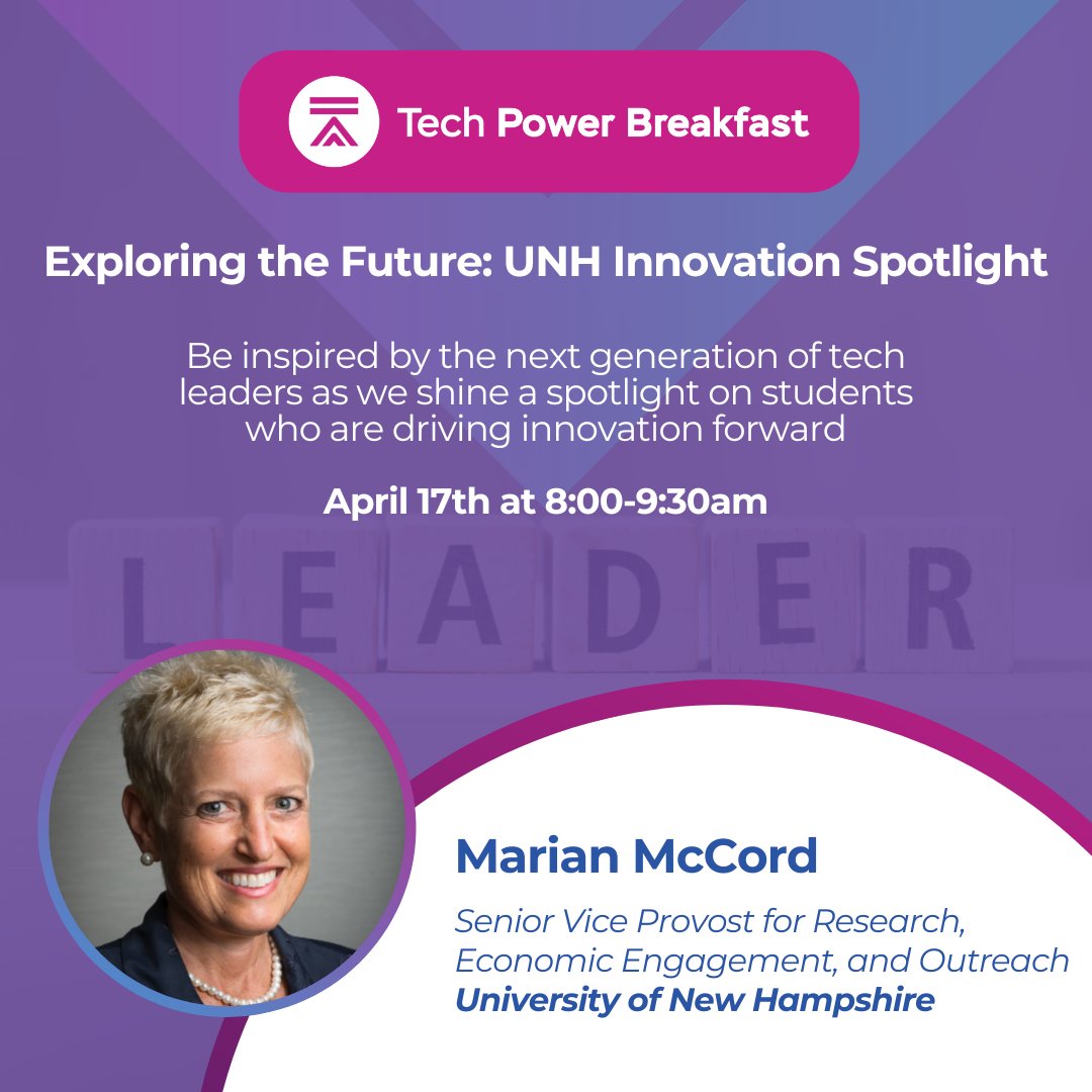 Fuel your passion for tech and power up your morning with us! Join us on 4/17 at our next Tech Power Breakfast! 🚀

Be inspired by the next generation of tech leaders as we shine a spotlight on students who are driving innovation forward. 

Register here: loom.ly/7cs6W04