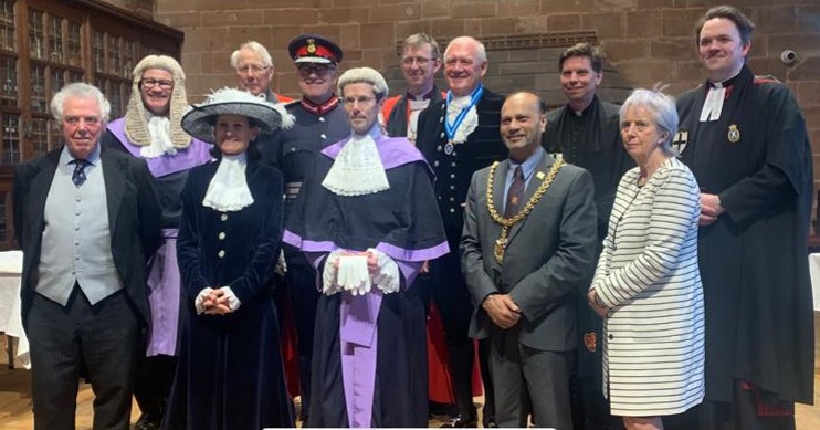 Chris Holmes held his declaration ceremony at the Fratry, Carlisle on 28th March and is now the High Sheriff of Cumbria. I have had a really enjoyable and inspirational year and wish Chris the very best in the role.
