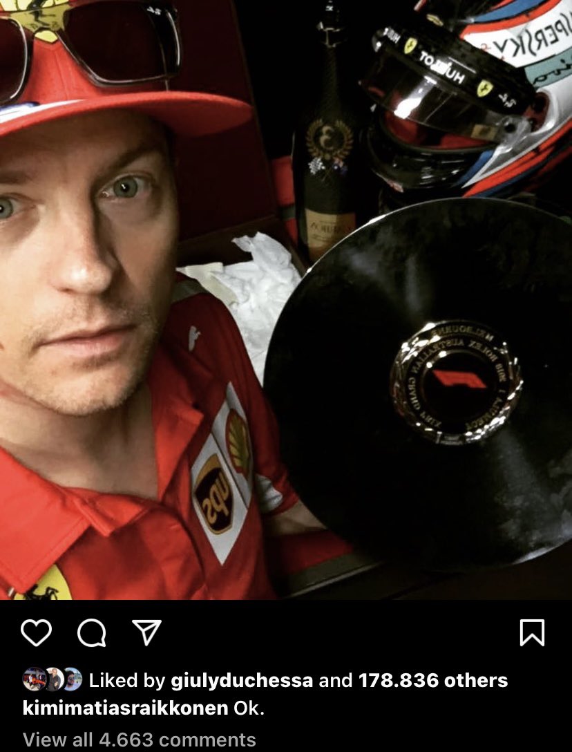 SED1CI's tweet photo. RIP Shakespeare you would have loved Kimi Raikkonen https://t.co/18QKIUx5Gl