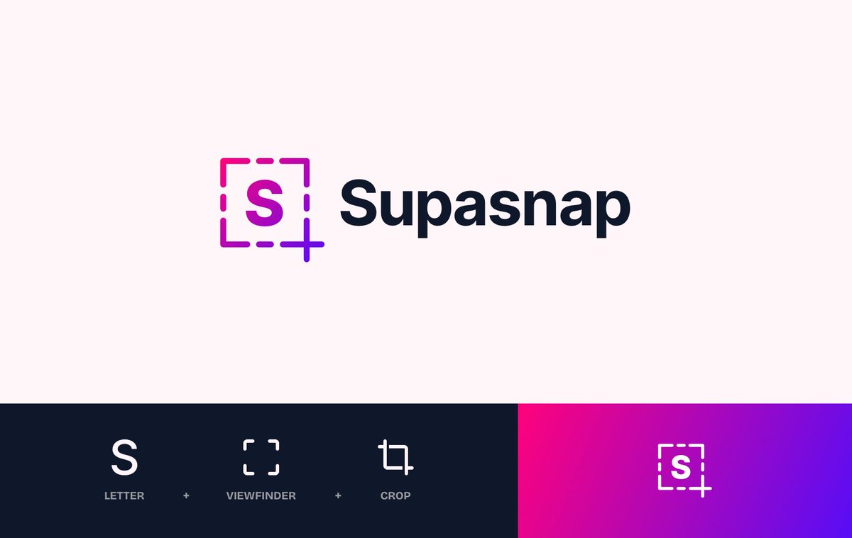 farleymatters's tweet image. When ideas strike, I can&apos;t help myself...

I designed a new logo concept for @supasnapcom yesterday. Thoughts? 🤔

@marctaule didn&apos;t commission this, so its not official. I just enjoy exploring new logo ideas for other indie products 😎

#buildinpublic #designerthoughts