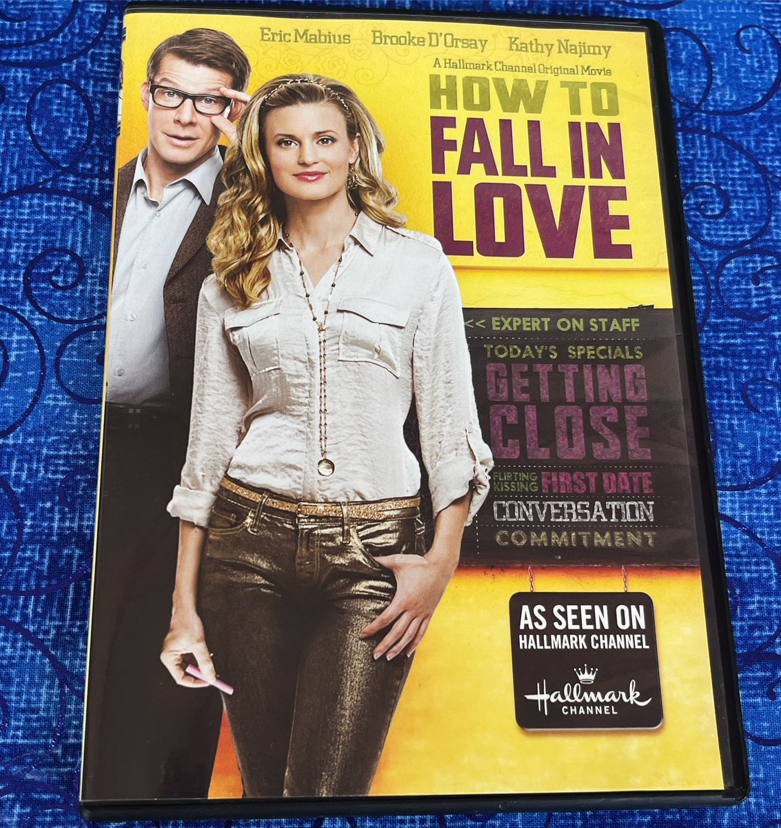 chelehh's tweet image. Added How to Fall in Love on dvd to my collection! @Eric_Mabius @RealBrookeD @hallmarkchannel  #POstables #hallmarkies #howtofallinlove