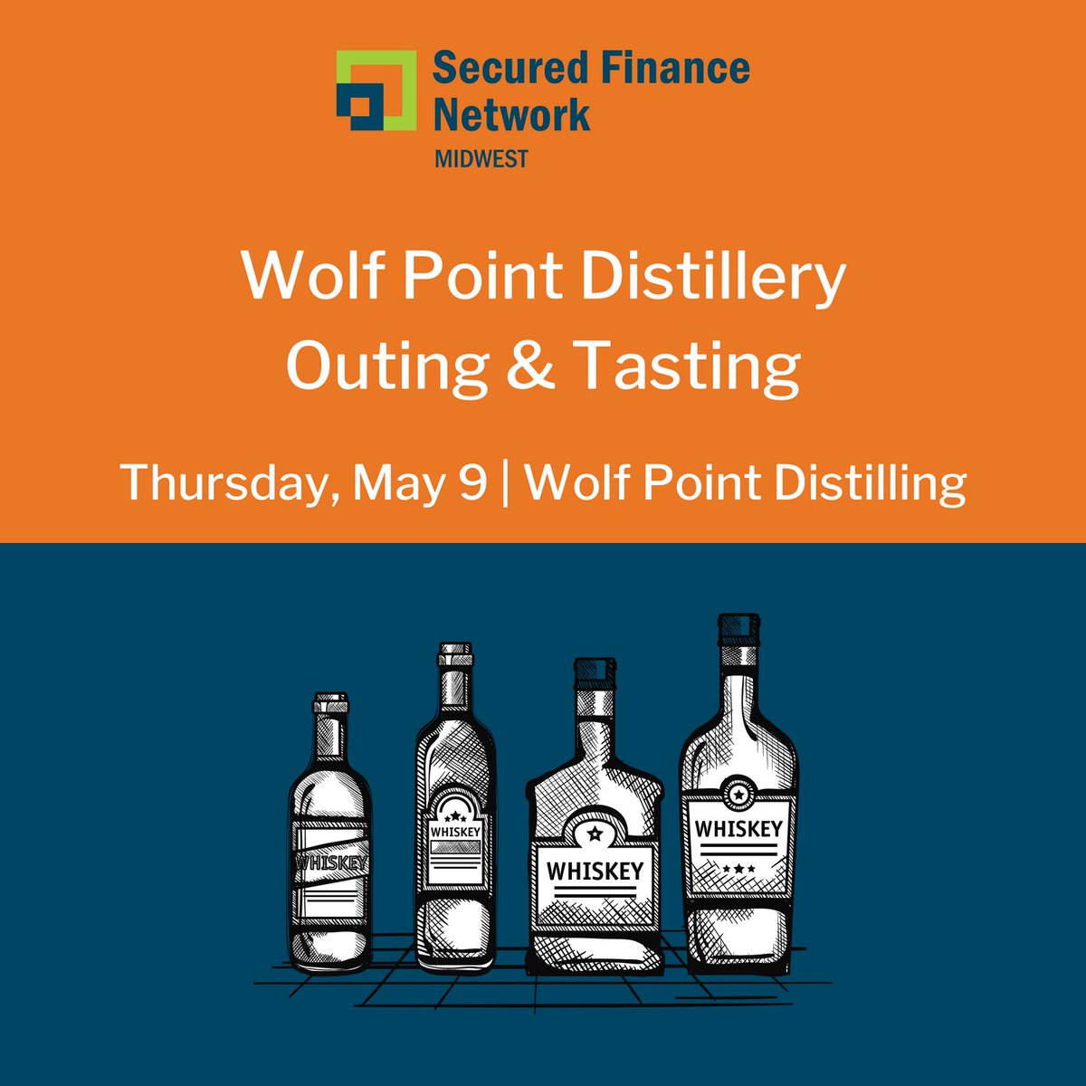 Join us on Thursday, May 9 for the Wolf Point Distillery Outing &amp; Tasting. The event sold out last year so register early to secure your spot. The chapter's Young Professionals Committee is hosting this event, but it is open to everyone.

Register here: community.sfnet.com/midwestchapter…