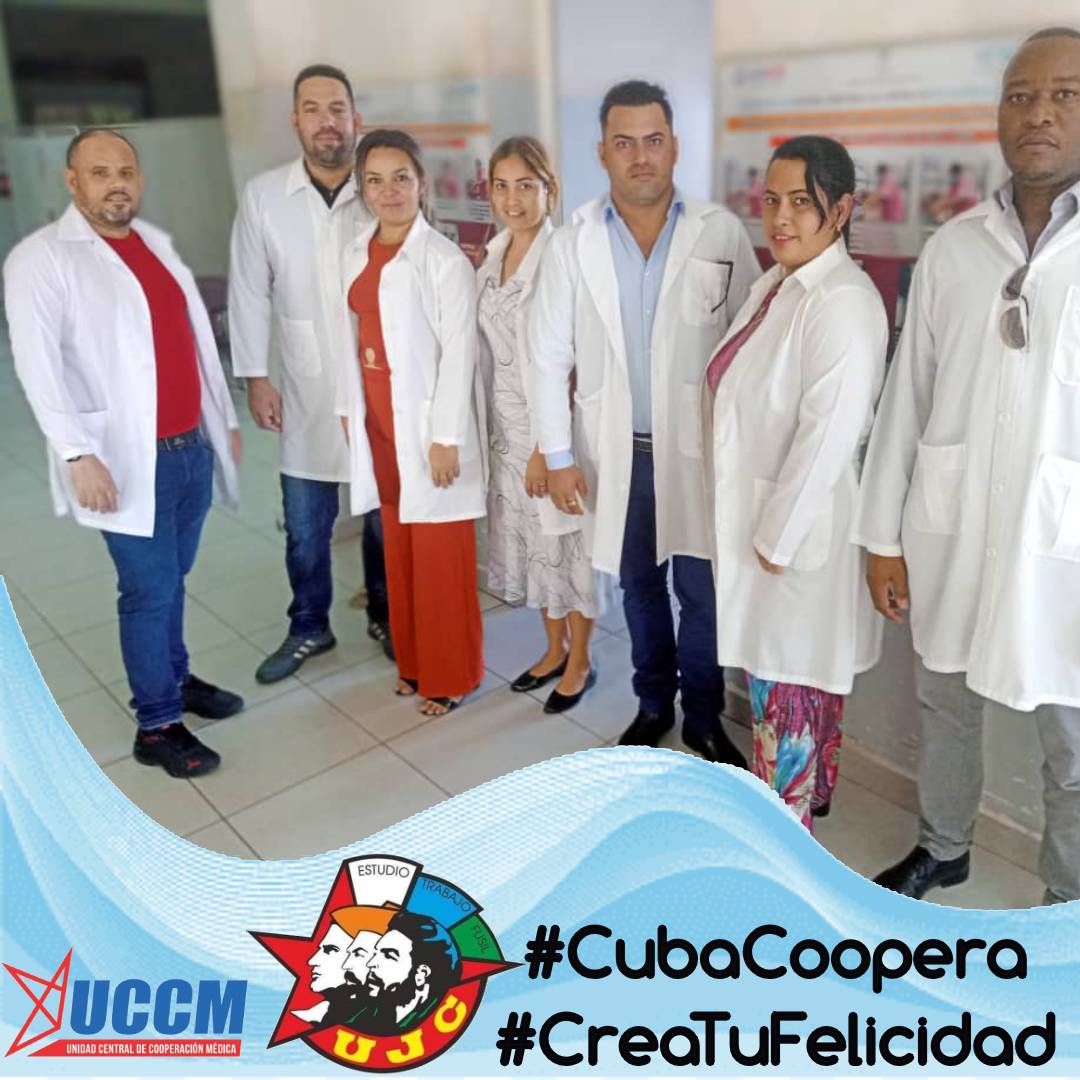 'Gloria a esa juventud,a los nuevos salvadores de Vida ... #CubaCoopera #CreaTuFelicidad #12CongresoUJC