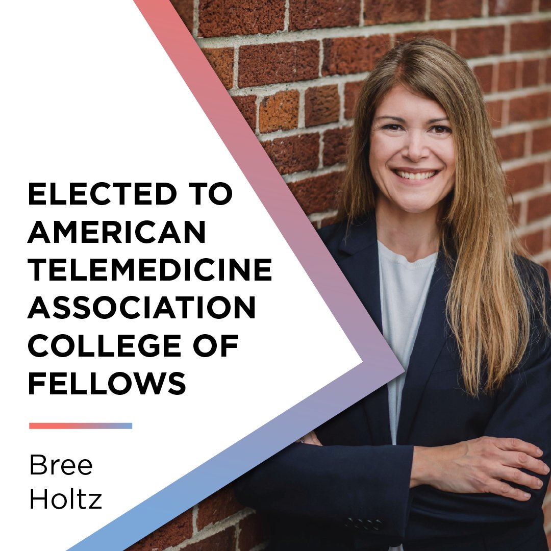 #ComArtSci is delighted to recognize @MSUAdPR associate professor Bree Holtz for being elected to the American Telemedicine Association College of Fellows! 🌟📚 More on Holtz's latest milestone coming soon! 📍 @beholtz @michiganstateu @AmericanTelemed #ATAFellowship #GoGreen