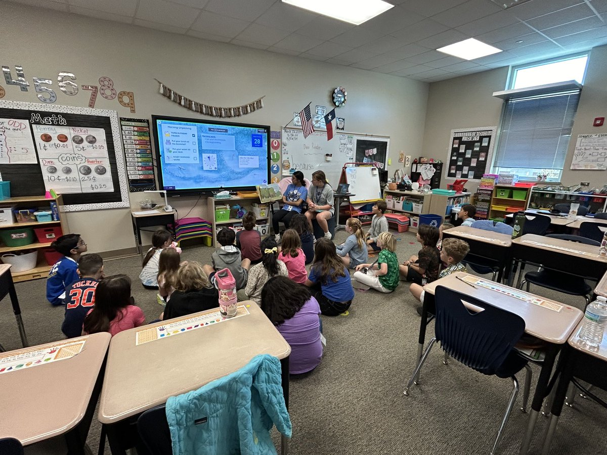 Katie McCracken (@mwelibrarian) on Twitter photo Last Thursday <a href="/MeadowWoodSBISD/">Meadow Wood Elem.</a> students participated in Read Across SBISD with <a href="/SpringForestMS/">Spring Forest Middle</a>. The students ❤️ having new readers and the middle school 8th graders did a fantastic job.
<a href="/SBISD/">Spring Branch ISD</a> <a href="/SBISDLibraries/">SBISD Library Services</a> Last Thursday <a href="/MeadowWoodSBISD/">Meadow Wood Elem.</a> students participated in Read Across SBISD with <a href="/SpringForestMS/">Spring Forest Middle</a>. The students ❤️ having new readers and the middle school 8th graders did a fantastic job.
<a href="/SBISD/">Spring Branch ISD</a> <a href="/SBISDLibraries/">SBISD Library Services</a>