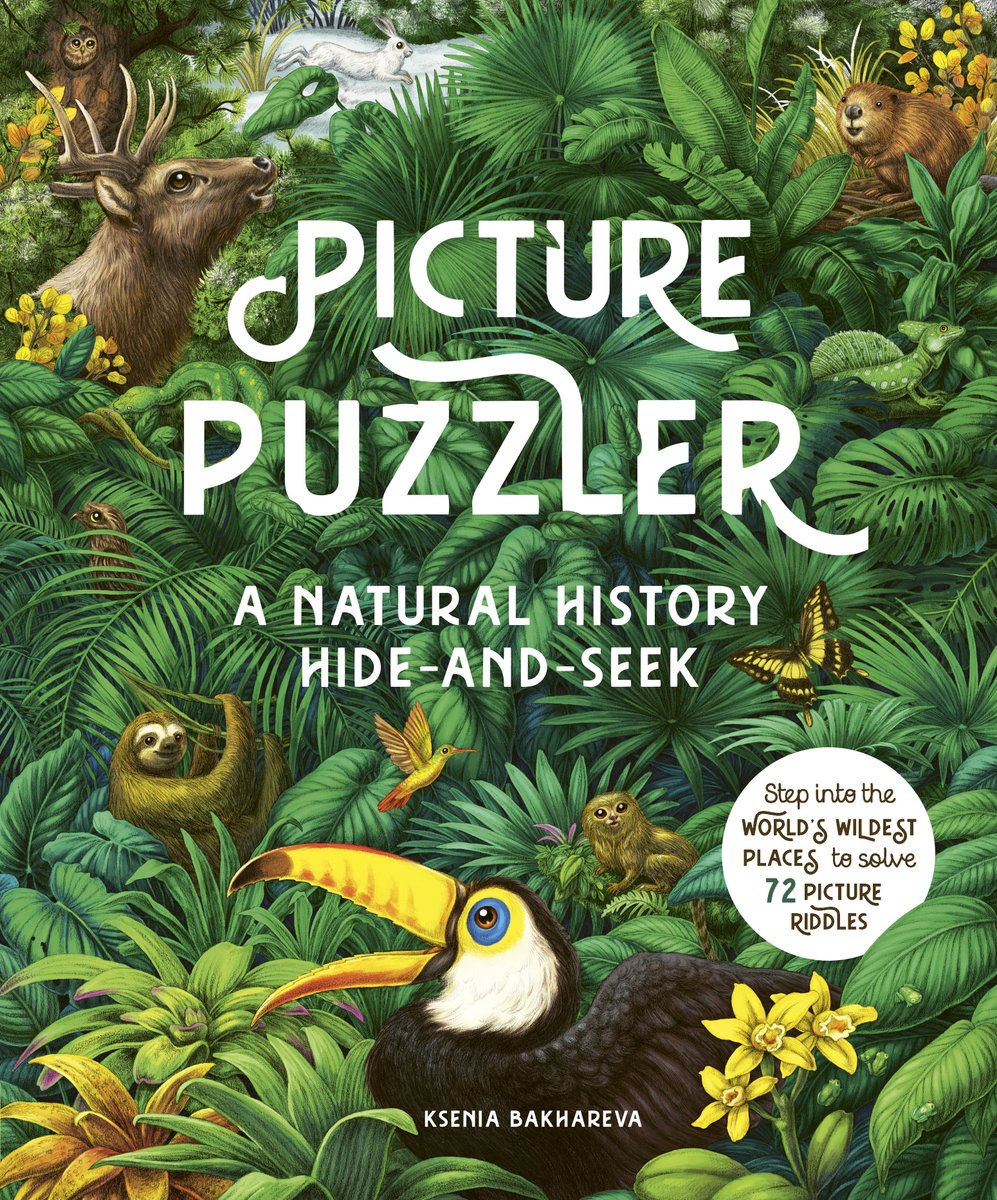 Solve picture riddles from around the world in #PicturePuzzler by Rachel Williams and @bonificat! Snag a copy to journey through diverse habitats and spot camouflaged animals in this fun and educational book. On sale today! @publishing_cat #BookBirthday bit.ly/49kiId9