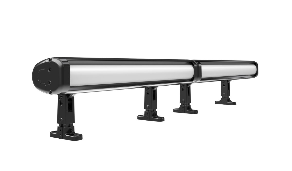 HydrelLighting's tweet image. Our 4750L #LinearFloodlight is designed for the most demanding environments while delivering high performance and efficacy. Complete with Static White, Tunable White &amp;amp; RGBW options, the 4750L leaves a dramatic impression for exterior #wallwashing or #grazing. #lightingdesign