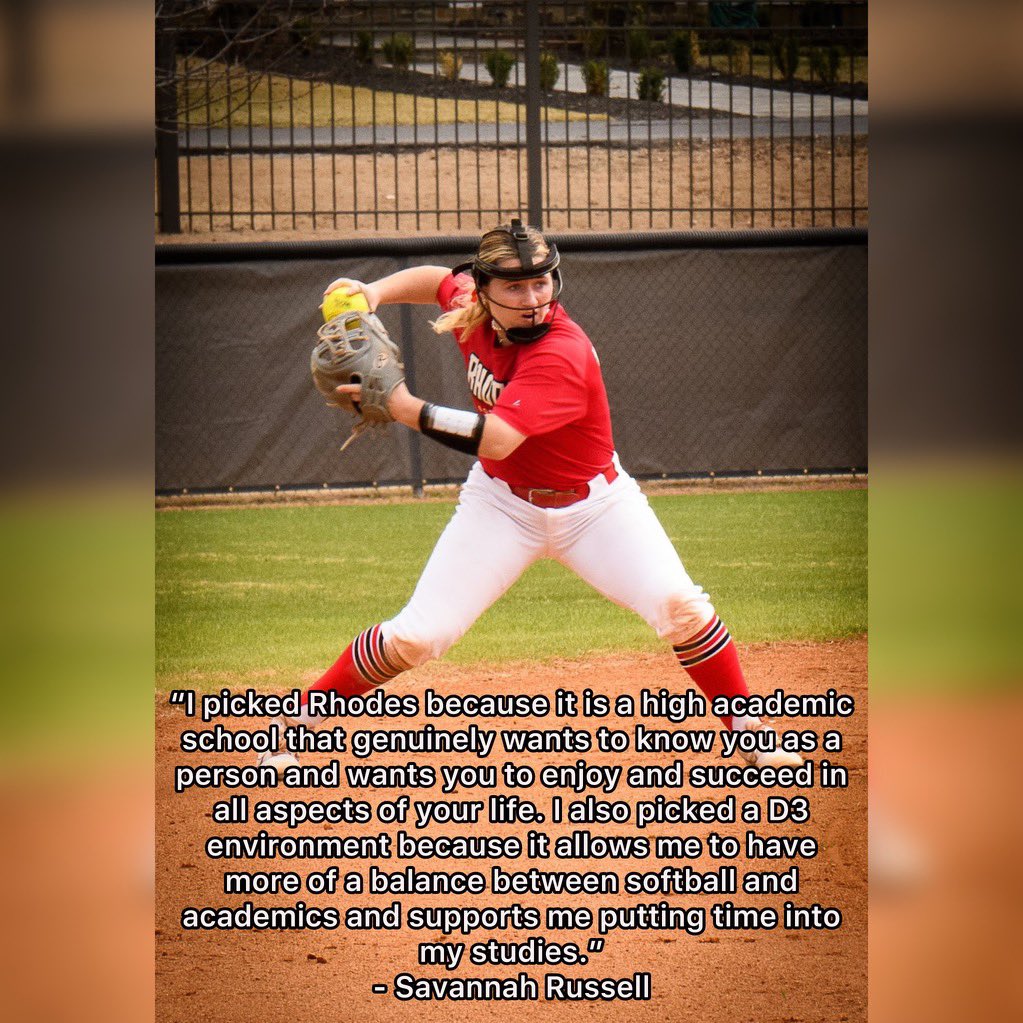 Rhodes Softball tweet media