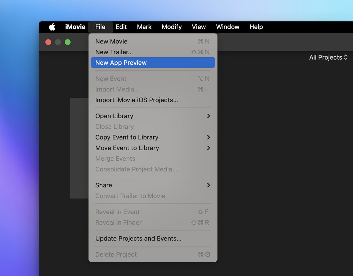 mikesammartano's tweet image. Did you know you can create/edit vertical videos in #iMovie for Mac? I didn't! Just choose File &amp;gt; New App Preview, import some vertical video and edit away!

#EveryoneCanCreate #AppleTeacher @AppleEDU