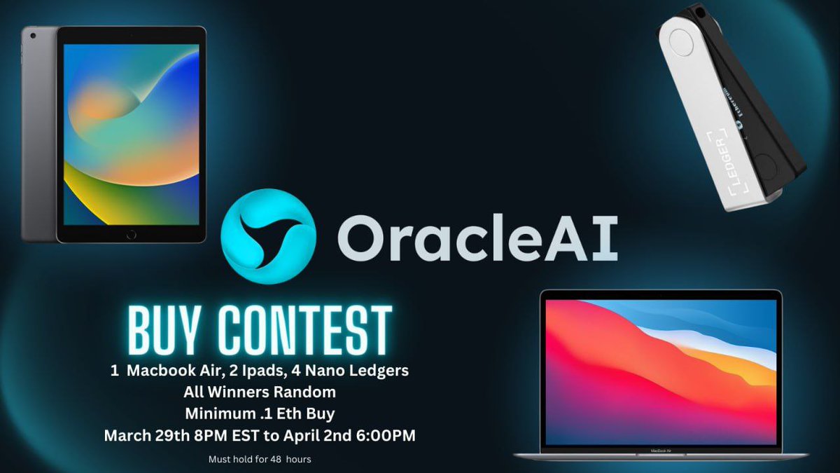 <a href="/CryptoGodJohn/">John</a> Oracle AI's KOL tracker compiles data for the purpose of aggregating trends, sentiment swings, and emerging “metas” to better equip the retail trader with the insight needed to remain competitive in a volatile marketplace
<a href="/OracleAI_ERC/">Oracle AI</a> 
<a href="/Mr_Lightspeed/">MrLightspeed.base.eth</a> 
#OracleAI