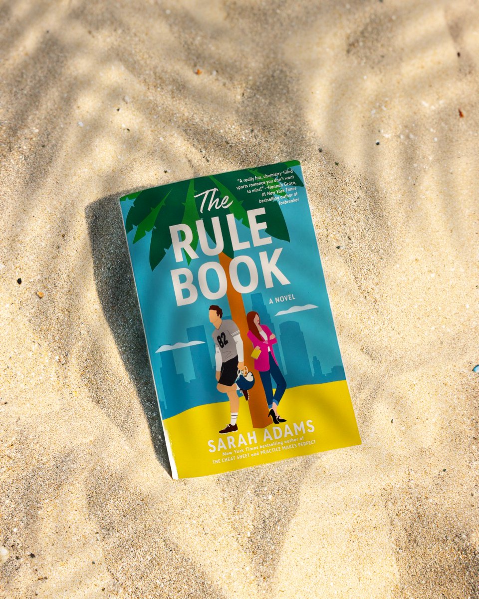 Be prepared to have your heartstrings played in Sarah Adams’ newest release, THE RULE BOOK. Grab your copy of this must-read #sportsromance here: bit.ly/4asXIRI