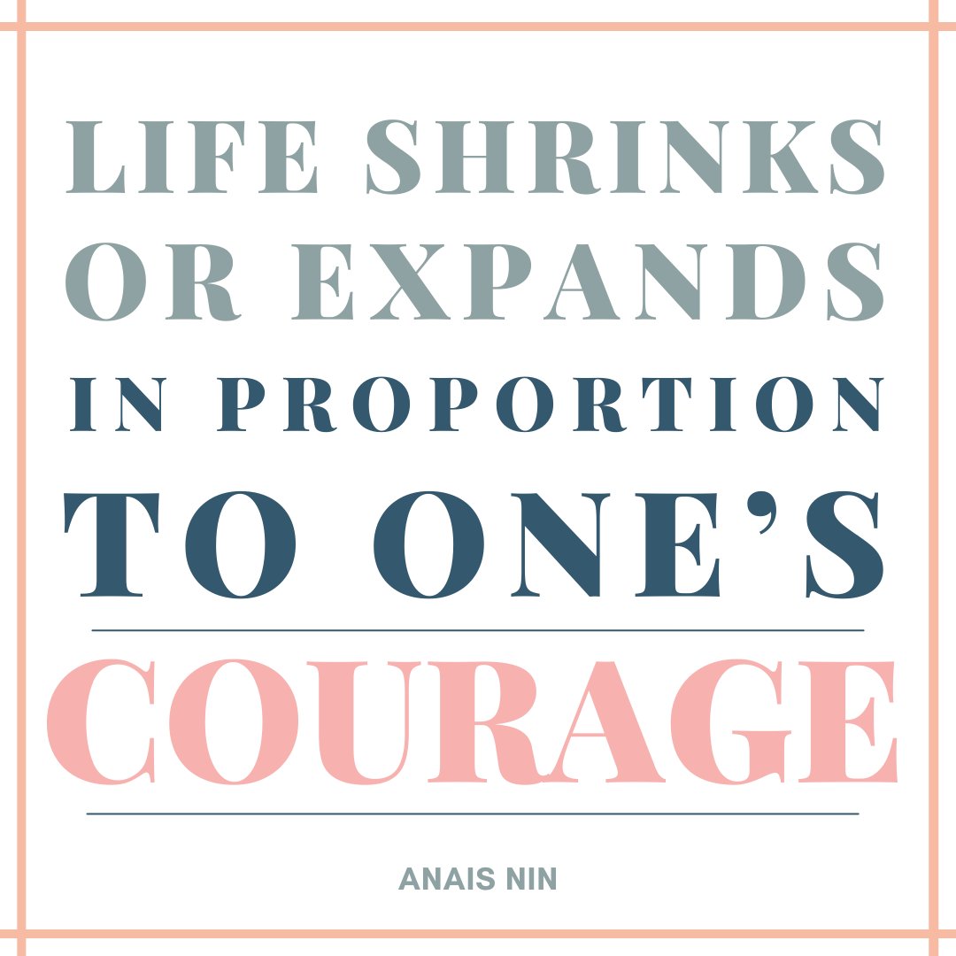Life shrinks or expands in proportion to one's courage.
- Anais Nin
.
.
#anaisnin #quotes #motivationalquotes #LAMortgages #Mortgagebroker #mortgage #mortgageadvice #YVR #Vancouver #langley #Surrey
