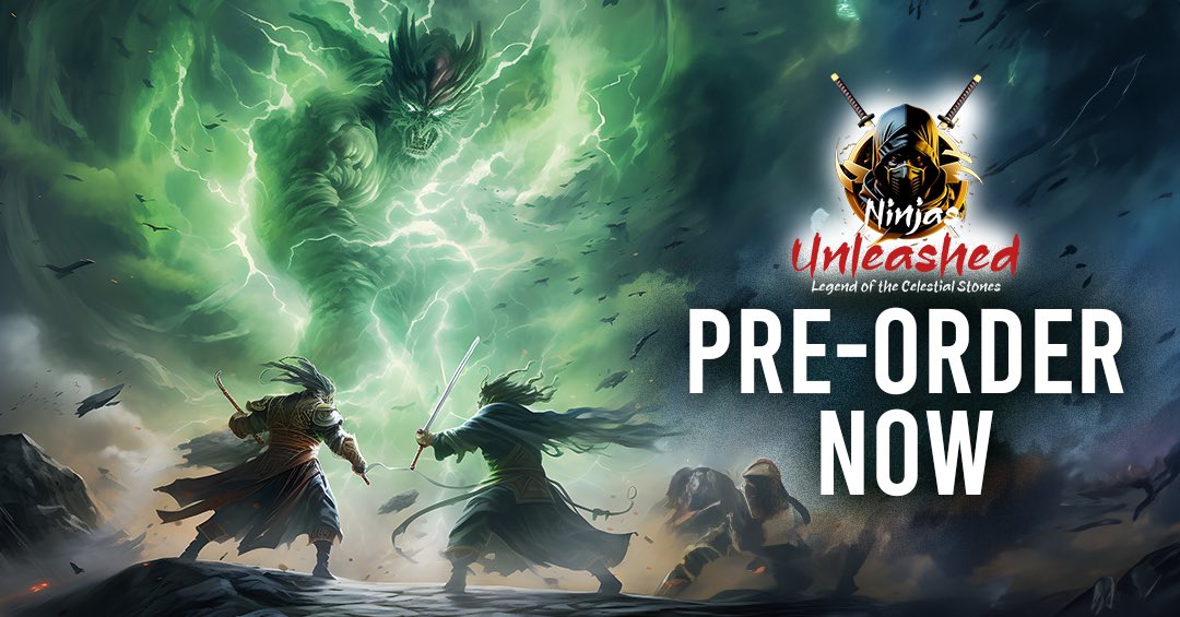 gaiagamez's tweet photo. Awaken your inner ninja! Late pledges now open for Ninjas Unleashed. 💥 

Join our epic adventure and become part of the ultimate ninja experience. 

Don't miss out! Just click https://t.co/1VFGL4fsqo to join the ranks today! 🥷🌟

#boardgame #latepledgesopen https://t.co/O6ohpwr57X
