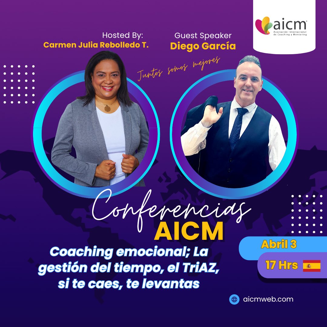 🗣️ #Coaching + #GestionEmocional AYUDAR a otras personas es algo prioritario en mi vida. Mañana a las 17:00