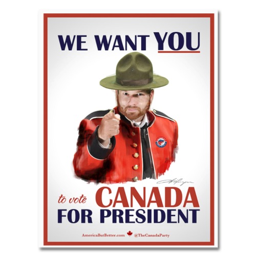 It's not an invasion, it's an intervention. #canadaforpresident #2024 
canadaparty.com