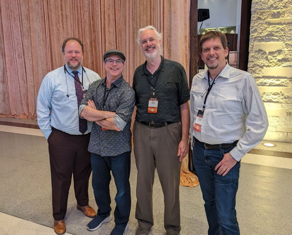 UTRGVResearch's tweet image. Today, @UTRGV leaders and faculty attended the 2024 National Academy of Engineering Regional Meeting &amp;amp; Symposium on Space and Time at @TAMU underscoring the importance of space sciences—a key Research Pathway at UTRGV. #UTRGV #SpaceSciences #EngineeringFuture