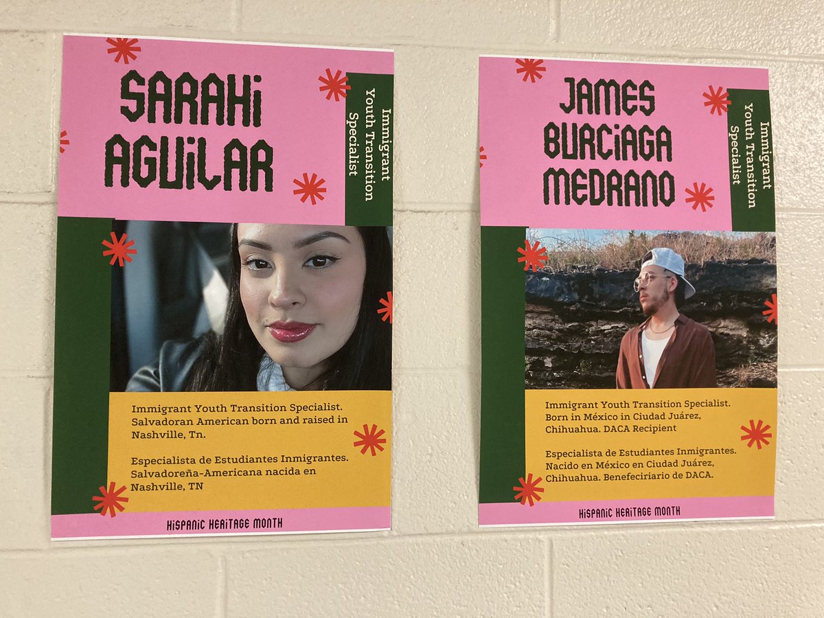 @GlencliffColts are lucky to have these two cool cats. Immigrant Youth Transition Specialist positions are vital in diverse high schools with high numbers of multilingual learners. @MNPS_EL