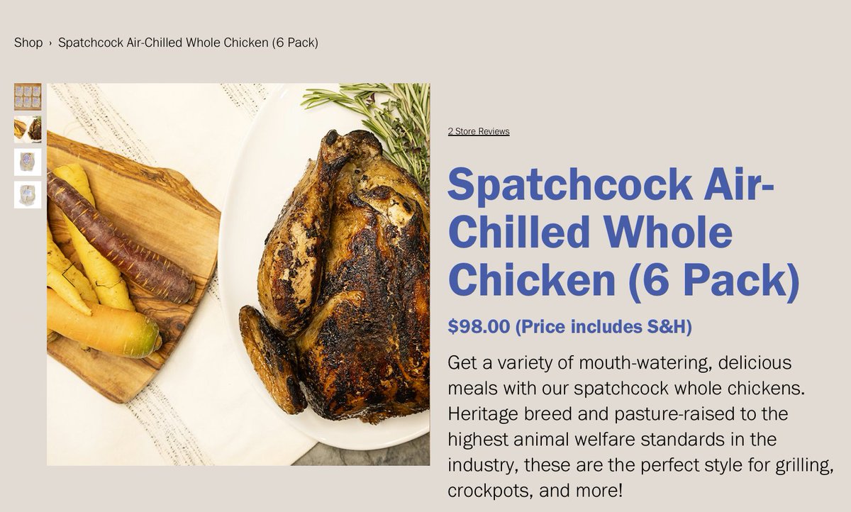 GET A 6-PACK! ...Of spatchock, air-chilled chicken, that is! Perfect as we ease into warm weather and grilling season. labelle-patrimoine.com/shop/p/spatchc… #HeritageChicken #PastureRaisedChicken #AirchilledChicken #betterchickenproject #labellepatrimoine #labelle_patrimoine