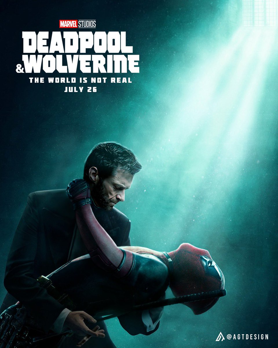 Deadpool & Wolverine 🔥 Posters by @agtdesign10 (Fan art) Folie a Deux poster parody 😝 Follow for more 😄💛 #deadpool3 #wolverine #folieadeux #joker2 #hughjackman #JokerFolieADeux #deadpoolandwolverine #marvelstudios #marvel