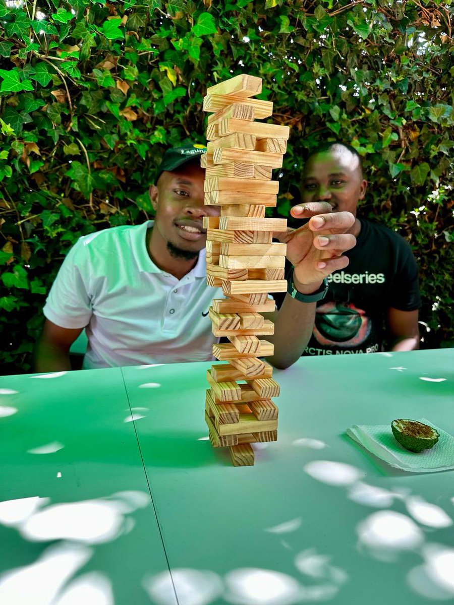 Team building with the main team though one of our members was missing. These are the people who make the magic happen at the trust.