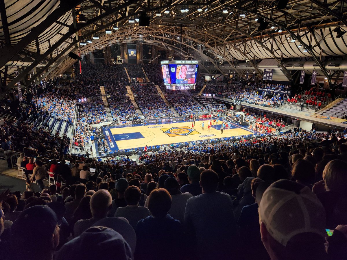 That was probably the most fun I've ever had at Hinkle. Amazing to see this fan base so rejuvenated. Let's finish this! #RollTrees #Kaizen