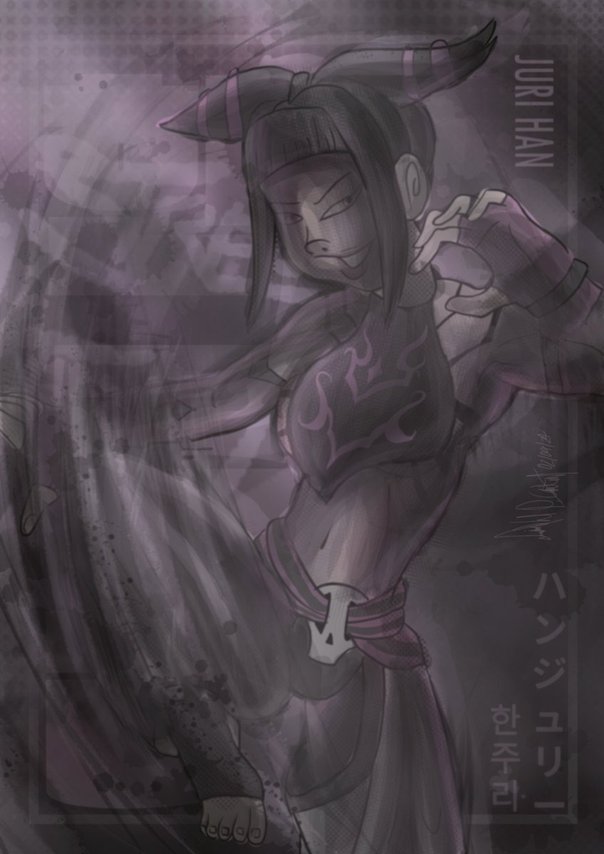 Lupeco98's tweet photo. Juri-Han (Street Fighter) - Fanart
Art made with CLIP STUDIO PAINT and finished with Photoshop CS5 during 2 Days.
© by @CapcomUSA_
#DigitalArt #Games #StreetFighter #CLIPSTUDIOPAINT #JuriHan #Sadic #Taekwondo #Purple #Korea #FightingGames #Capcom #한주리 ##ストリートファイター https://t.co/MCvRkf3UGF