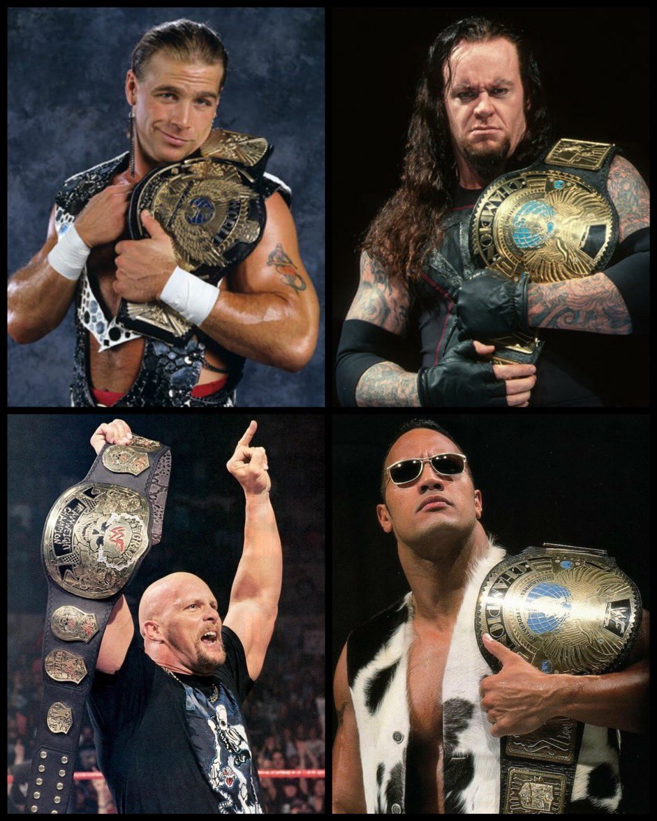 AttitudeEraPod's tweet photo. One gotta go who’s it gonna be ??? https://t.co/2QDFuLvPl1