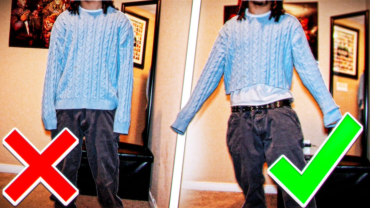 HOW TO CROP YOUR CLOTHES TO FIT YOUR BODY! *EASY METHOD*🤩🔥
youtu.be/SyLLjlXiWSM