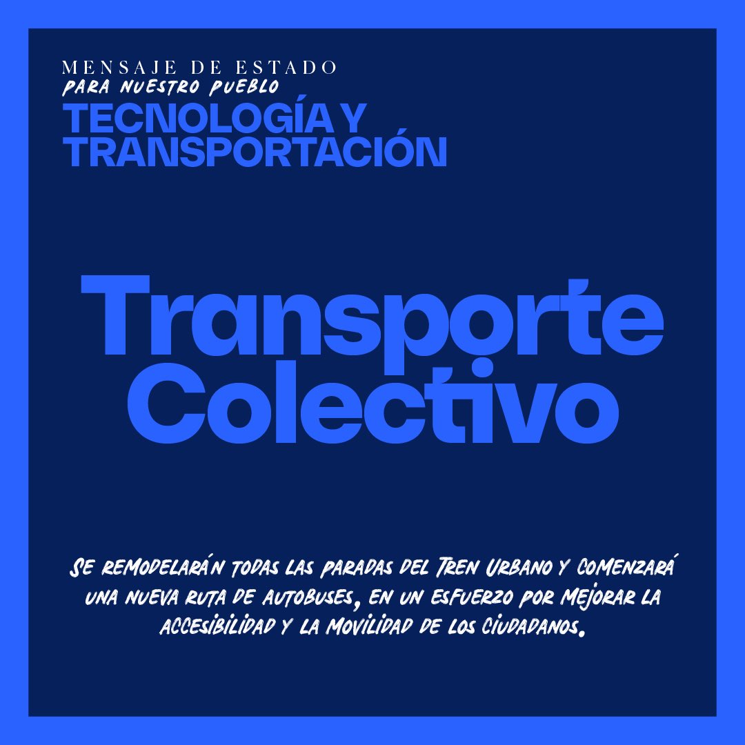 pedropierluisi's tweet photo. #TechTechnology #MensajeDeEstado #Progreso #Continuidad #Estabilidad https://t.co/yAthljDYdI