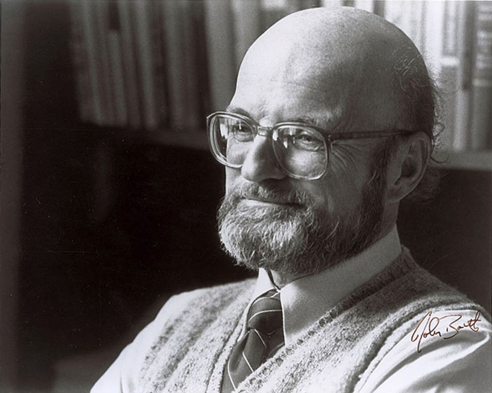 'Every artist joins a conversation that's been going on for generations, even millennia, before he or she joins the scene.' - John Barth (RIP)