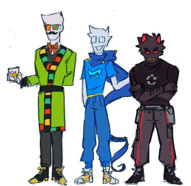 「Homestuck 2: Out of Time aka that one ul」|RADIO's computer brokeのイラスト