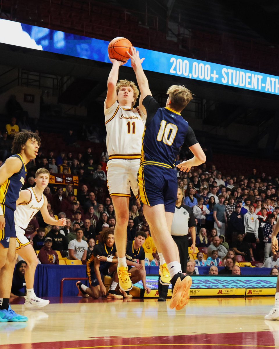 Congratulations to (SR) Tegan Malone  on receiving 1st Team All HVL honors. 

Statistical Records:

⭐️All Time Career Steals Leader (215)
⭐️2nd in Career 3 Point Makes (176)
⭐️3rd in Career 3 PT % (37.7)

Congratulations <a href="/TeganMalone14/">Tegan Malone</a> on a great career here in Stewartville! 🫡🥶