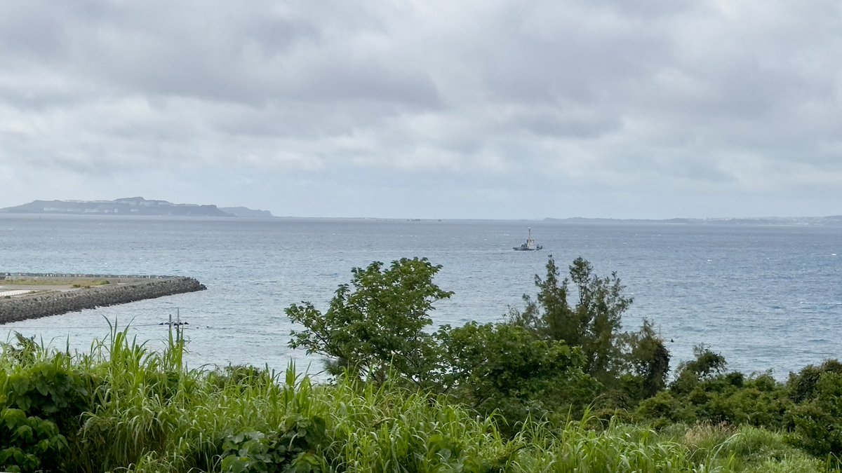 Tsunami due to hit Okinawa around 10:10 AM. All quiet here on the East coast.