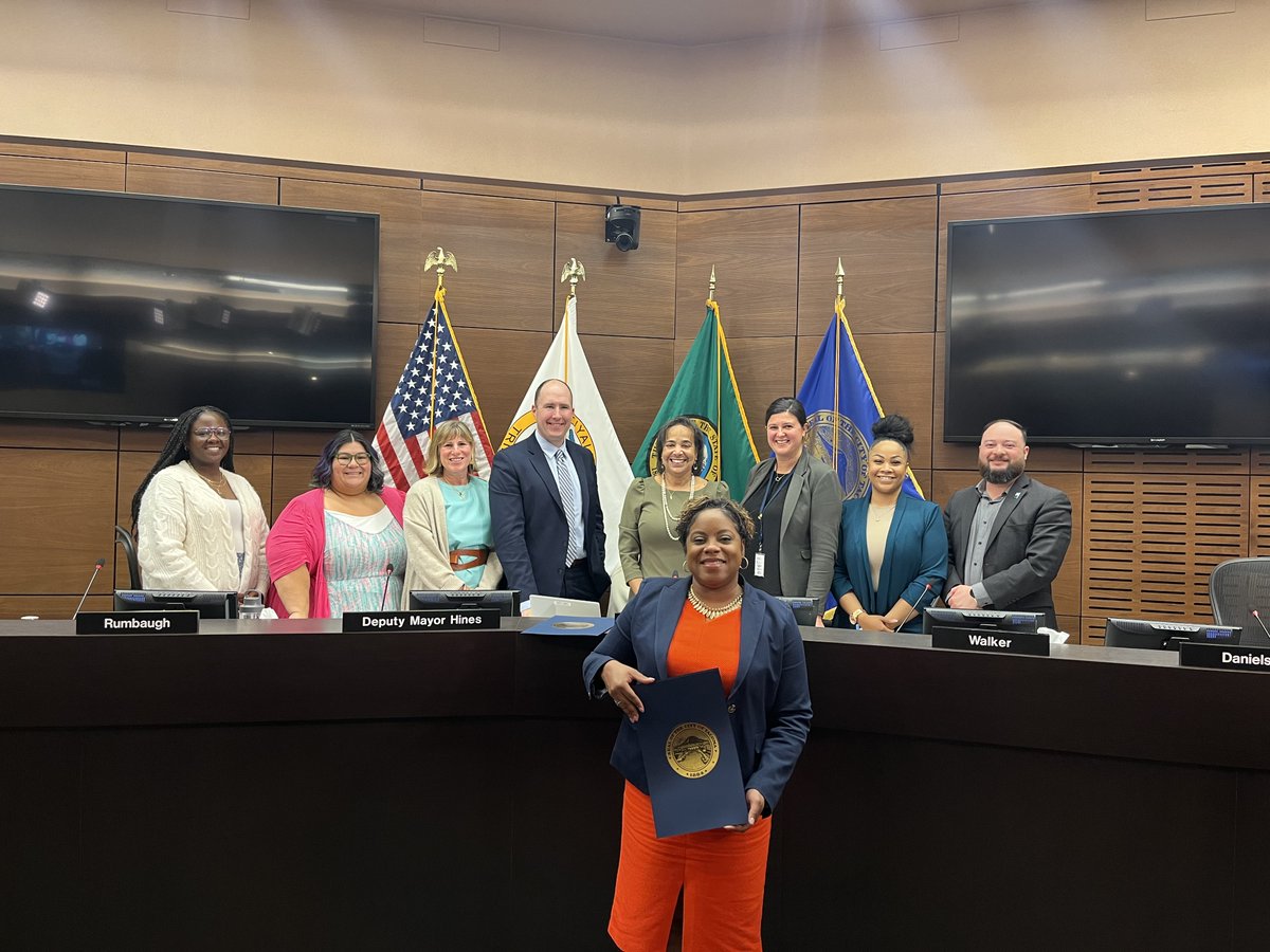 April 1-7, 2024 is National Public Health Week and at tonight’s #TacCouncil meeting, Mayor Woodards presented the @TPCHD with a proclamation to recognize #PublicHealthWeek.