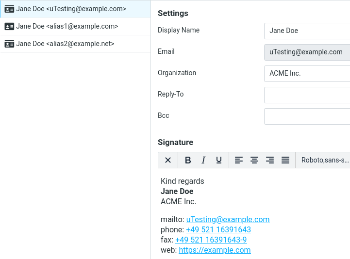 foundata's tweet photo. New #Roundcube plugin to populate and maintain user identities automatically on each login, based on corresponding LDAP or Active Directory user data. Hopefully nice for admins maintaining #webmail. :-)

#package: https://t.co/w81xsfxnrL

#repository: https://t.co/cfOUqXHCp9 https://t.co/KLZF76P7DK