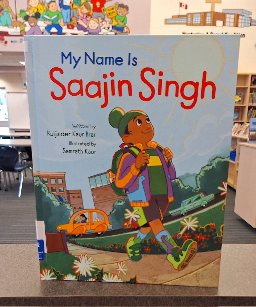 This week's @ForestofReading Blue Spruce book is My Name is Saajin Singh by @kuljinderwrites, a great story about speaking up for yourself and celebrating cultural identity.