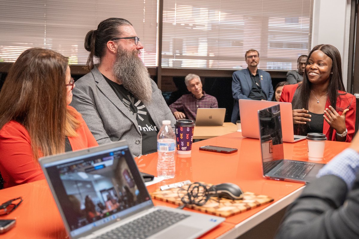 During W. P. Carey's March "Coffee, Tea, and ChatGPT" session, five faculty shared how they are leveraging ChatGPT for innovation in supply chain, economics, business, and information systems following the university's AI Innovation Challenge. tinyurl.com/57zeba36 #AI #WPCarey