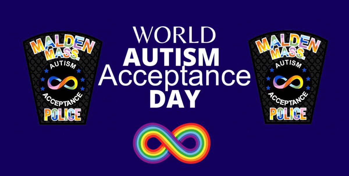 It’s World Autism Acceptance Day! 🌎💜 🧡💛🩷 The Malden Police Department embraces Neurodiversity and strives to promote acceptance, understanding, and inclusion within our community. We will continue to promote understanding, inclusion and acceptance for people on the…