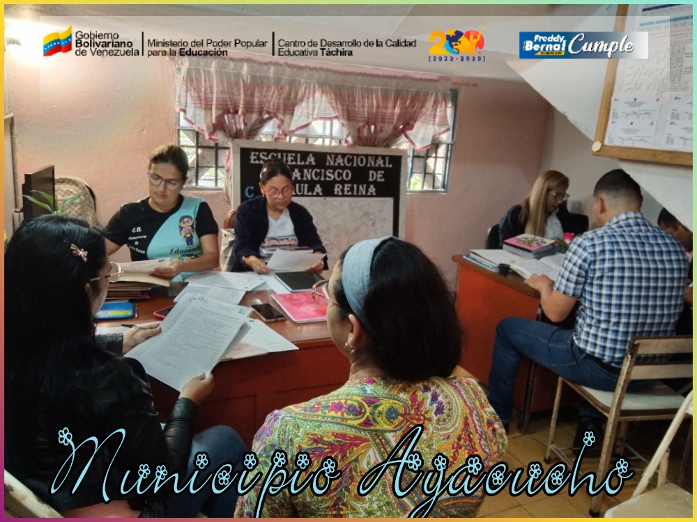 Visita de Acompañamiento por Parte de la Supervisora del Circuito 200301004 en la E.N. Francisco de Paula Reina. Municipio Ayacucho. @MPPEDUCACION <a href="/CDCETachira/">CDCE Táchira</a> <a href="/cdceayacucho/">CDCE Municipio Ayacucho</a> <a href="/Crazet2011/">Crazet2011</a> <a href="/circuito4ayacu/">𝓒𝓲𝓻𝓬𝓾𝓲𝓽𝓸 𝓔𝓭𝓾𝓬𝓪𝓽𝓲𝓿𝓸 4</a>